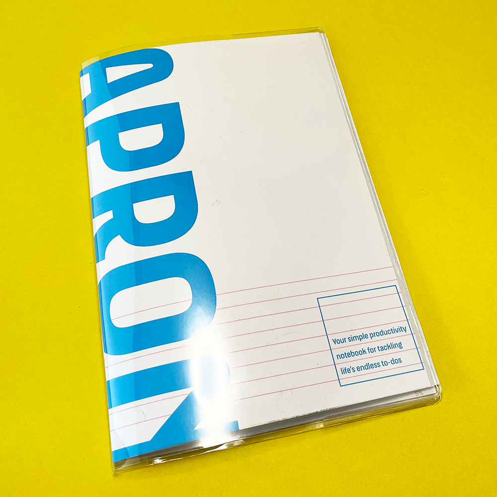 Reusable Vinyl Notebook Cover